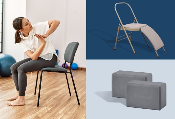 Chair yoga is trending and this is what you need