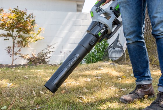 How do leaf vacuums compare to leaf blowers?