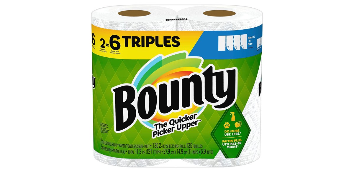 Bounty Select-A-Size Paper Towels Bounty Select-A-Size Paper Towels