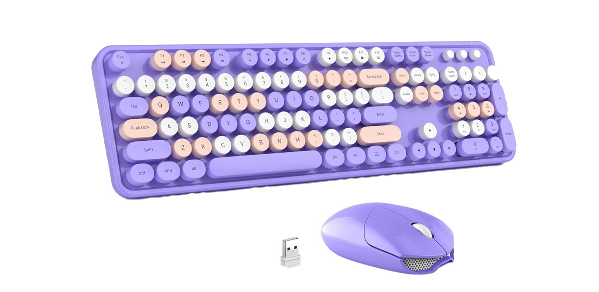 GEEZER Wireless Keyboard Mouse Combo