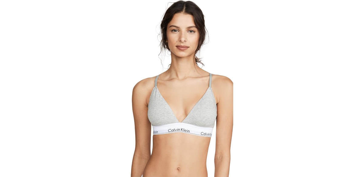 Calvin Klein Modern Cotton Triangle Wireless Bralette Calvin Klein Modern Cotton Triangle Wireless Bralette