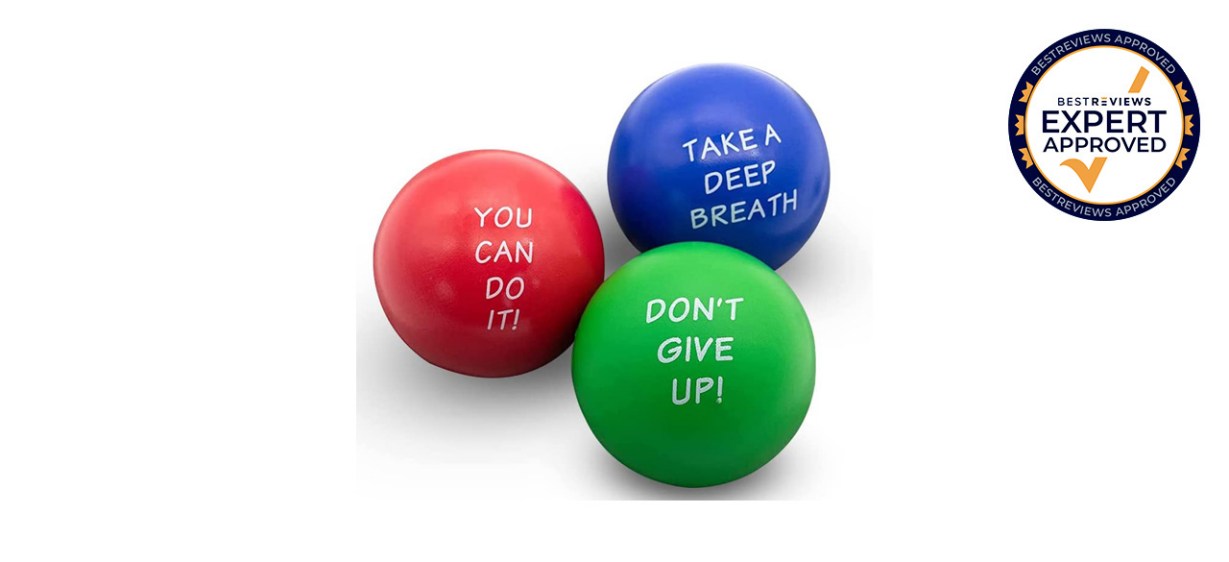 Best Elibia Set of 3 Motivational Stress Balls Best Elibia Set of 3 Motivational Stress Balls