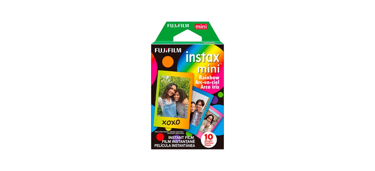 Best Fujifilm Instax Mini Rainbow Instant Film