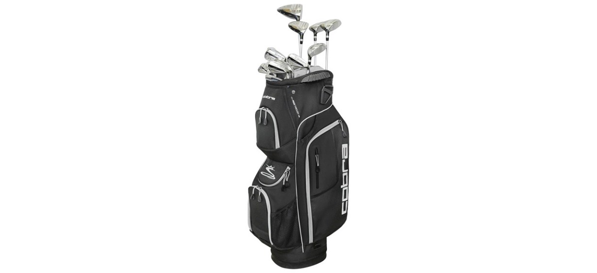 Cobra Golf 2019 Men's XL Speed Complete Golf Set on white background
