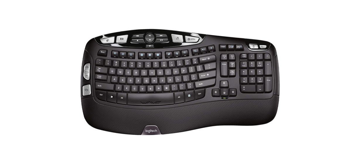 Best Logitech K350 Wave Ergonomic Keyboard