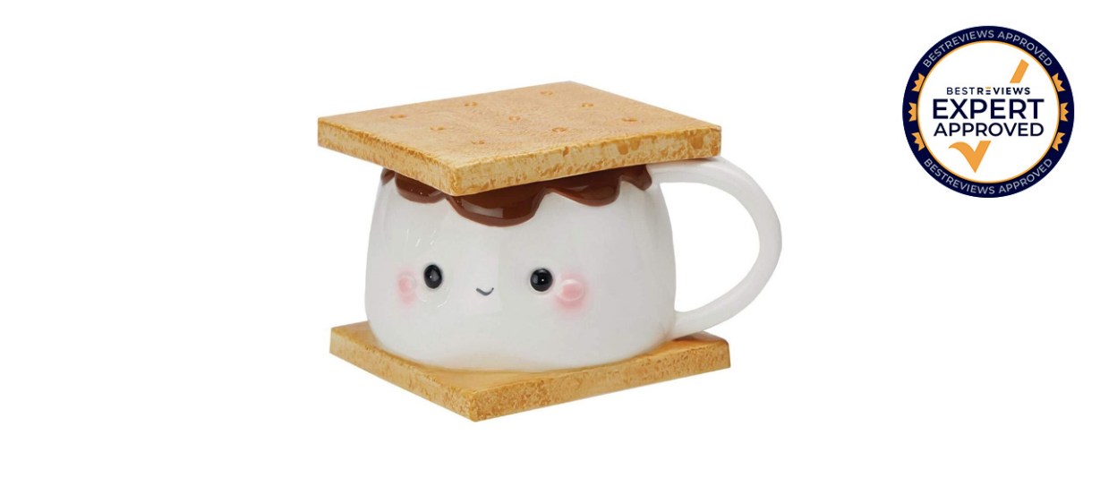Best Streamline Imagined 1 X Marshmallow S'more Coffee Mug With Lid Best Streamline Imagined 1 X Marshmallow S'more Coffee Mug With Lid