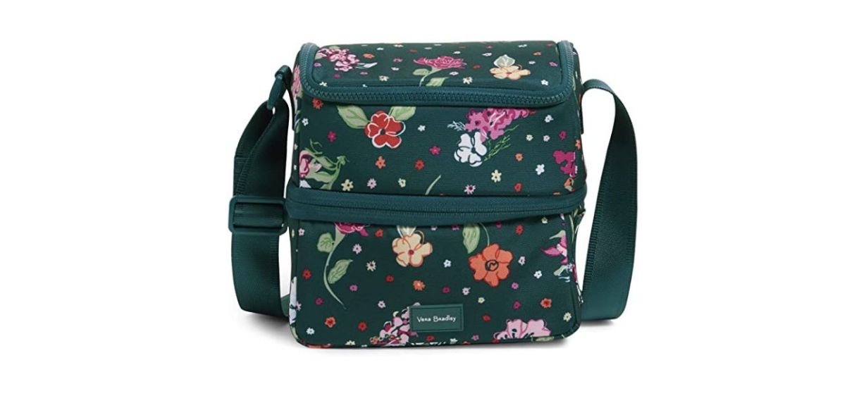 Best Vera Bradley Recycled Lighten Up Reactive Expandable Cooler Lunch Bag