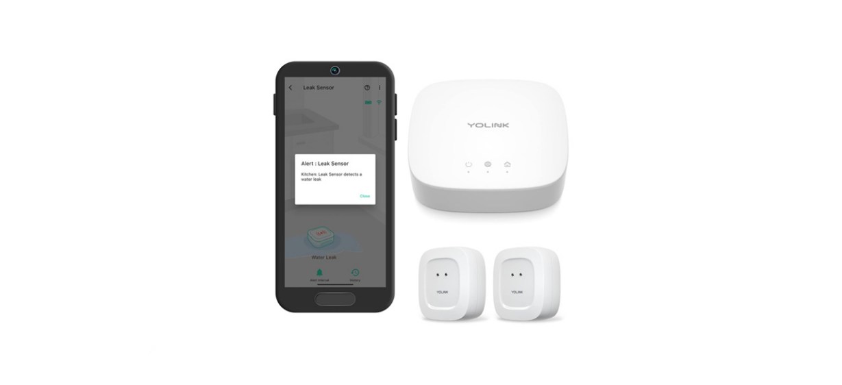 best YoLink Smart Leak Sensors 2 Pack