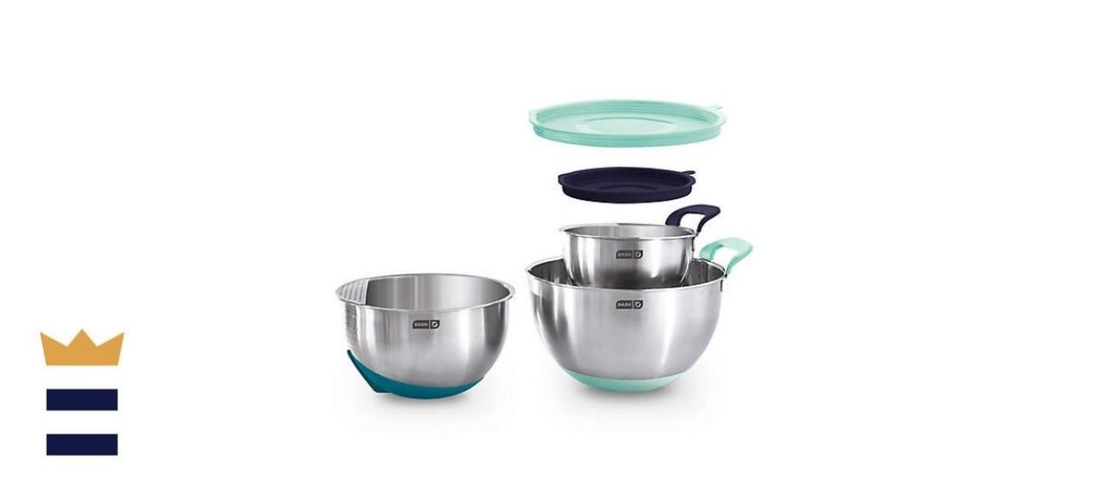 Dash 5-Piece Stainless Steel Mixing Bowl Set 