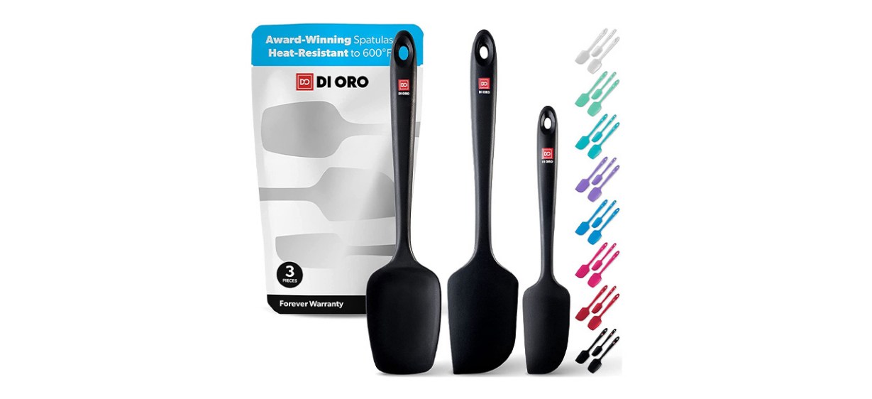 Di Oro Seamless Series Silicone Spatula Set