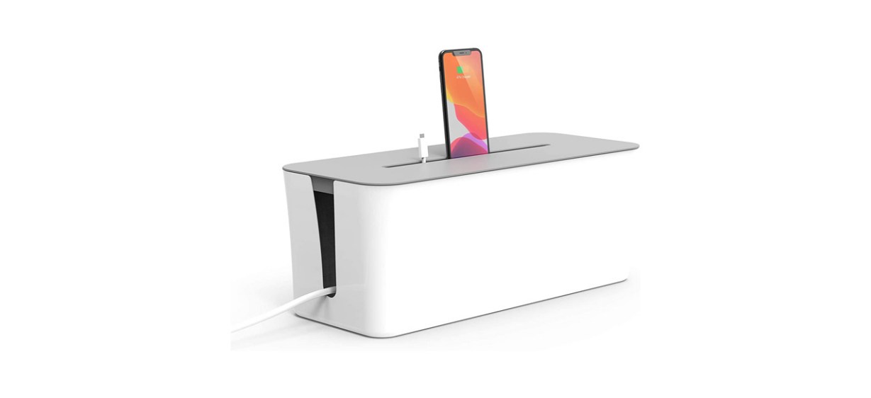 Electronics-Best ZBrands Large Cable Management Box with Cooling Window