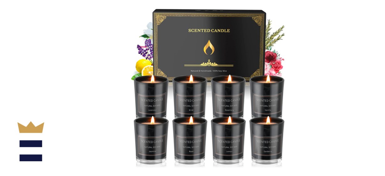 Fancan 8-Pack Aromatherapy Candle Gift Set