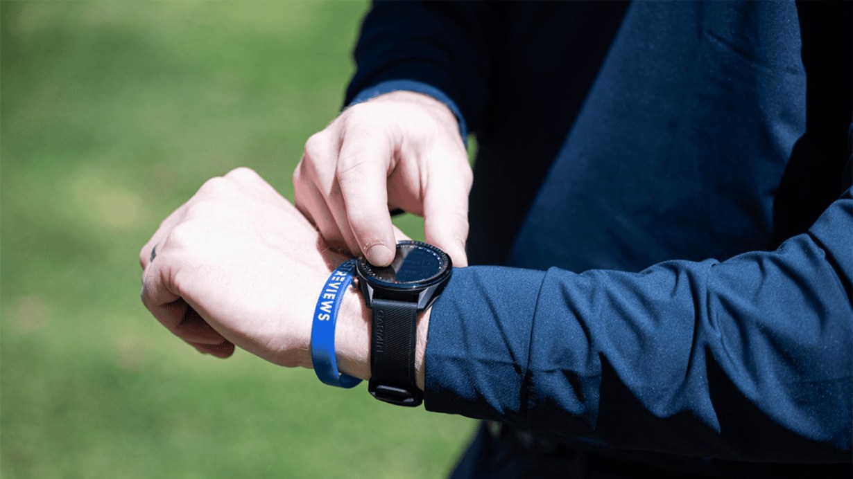 Wearing Garmin Approach S62 outside Wearing Garmin Approach S62 outside