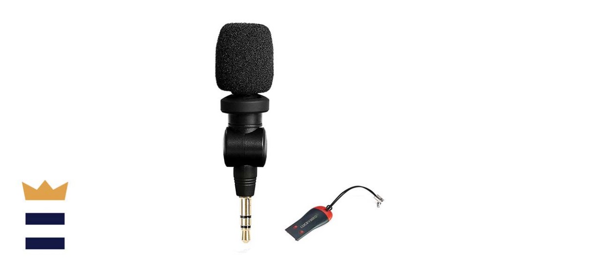 LuckBird 3.5-Millimeter Mini TRS Omnidirectional Microphone