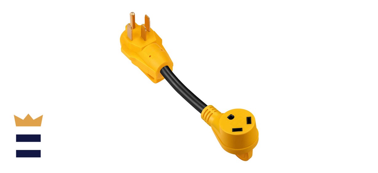 Manshan 50 Amp to 30 Amp RV Adapter