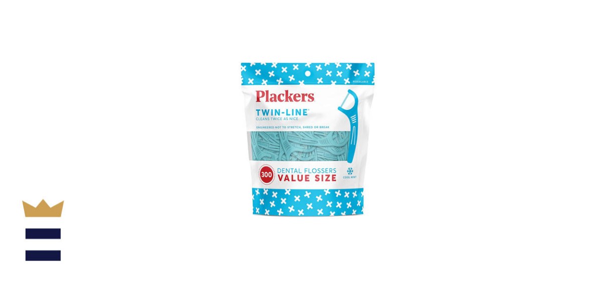 Plackers Twin-Line Dental Floss Picks