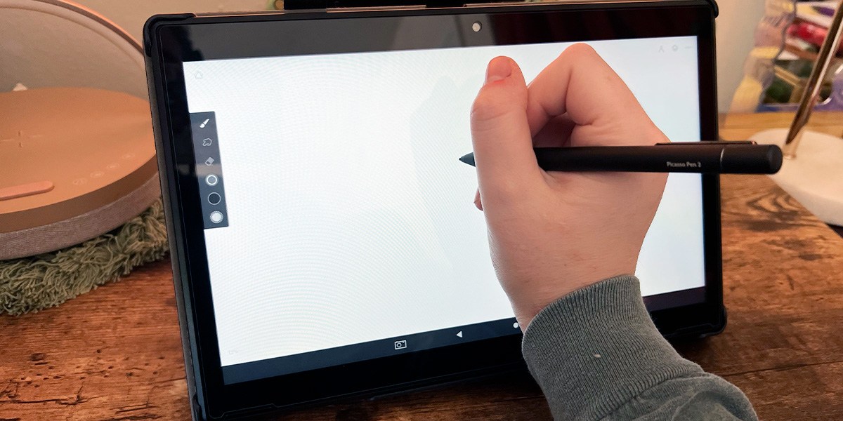 Hand drawing on Simbans PicassoTab XL Hand drawing on Simbans PicassoTab XL