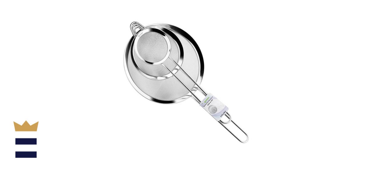 this set of strainers