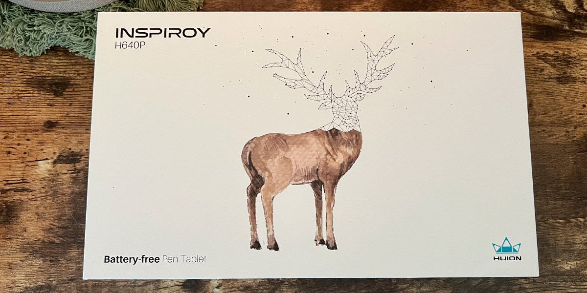 Image of HUION Inspiroy H640P product box Image of HUION Inspiroy H640P product box