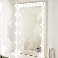 Best Smart Mirrors with globe bulb lighting