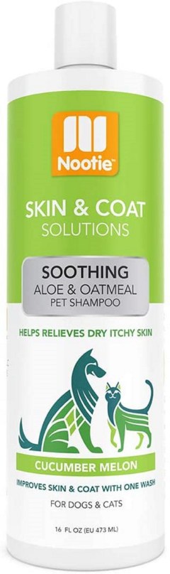 Nootie Dermatology Solutions Oatmeal Dog Shampoo with Soothing Aloe