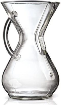 Chemex 6-Cup Glass Handle Series Pour-Over Coffee Maker