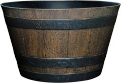 Classic Home and Garden Whiskey Barrel Planter