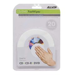 Allsop CD and DVD FastWipes