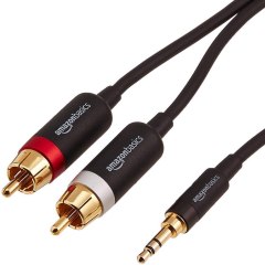 Amazon Basics Male RCA Audio Adapter