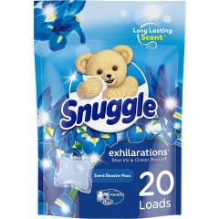 Snuggle Scent Boosters Concentrated Scent Pacs, Blue Iris Bliss, 20 pack