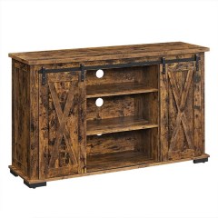 Vasagle TV Stand with Sliding Barn Doors