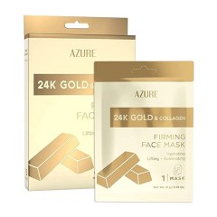 Azure Beauty 24k gold hydrating mask w/ collagen