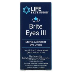 Life Extension Brite Eyes III, 2 Vials