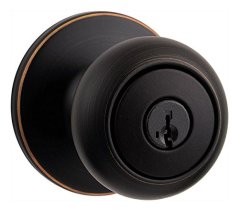 Kwikset Cove Entry Knob featuring SmartKey