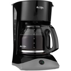 Mr. Coffee Coffee Maker with Auto Pause and Glass Carafe