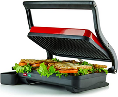 OVENTE Electric Indoor Panini Press Grill