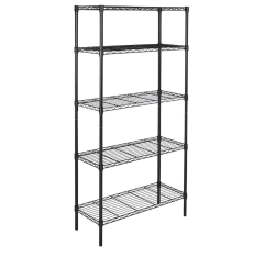 Amazon Basics 5-Shelf Adjustable, Heavy Duty Storage Shelving Unit