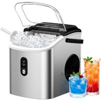 EUHOMY Portable Ice Machine with Carry Handle