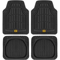 Cat ToughRide Heavy-Duty 4 Piece Rubber All Season Floor Mats