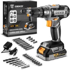 DEKO PRO 20V Cordless Drill 