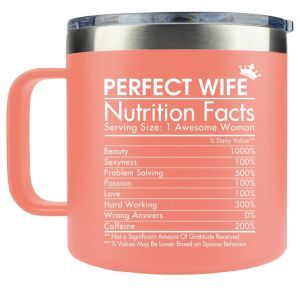 MONDAYSTYLE Perfect Wife Coffee Cup