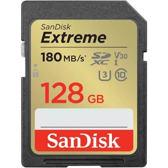 SanDisk 128GB Extreme SDXC UHS-I Memory Card