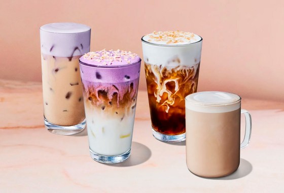 Starbucks' spring menu returns with colorful new drinks (and frog pops!)