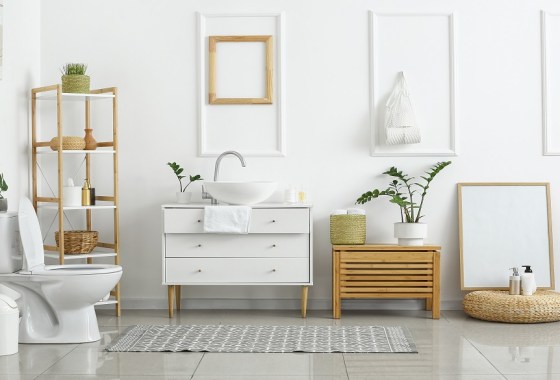 Best modern bathroom shelf