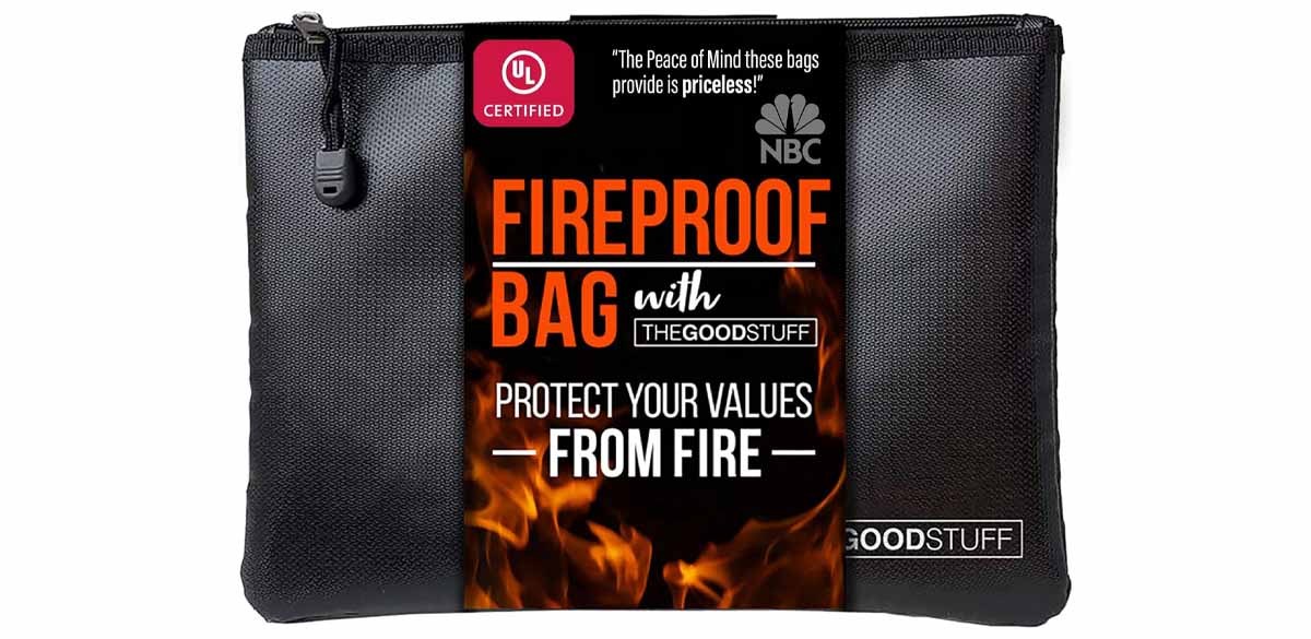 Fireproof Money Bag for Cash