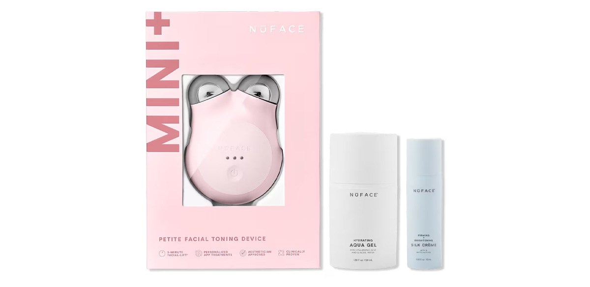 NuFace MINI+ Petite Facial Toning Microcurrent Kit