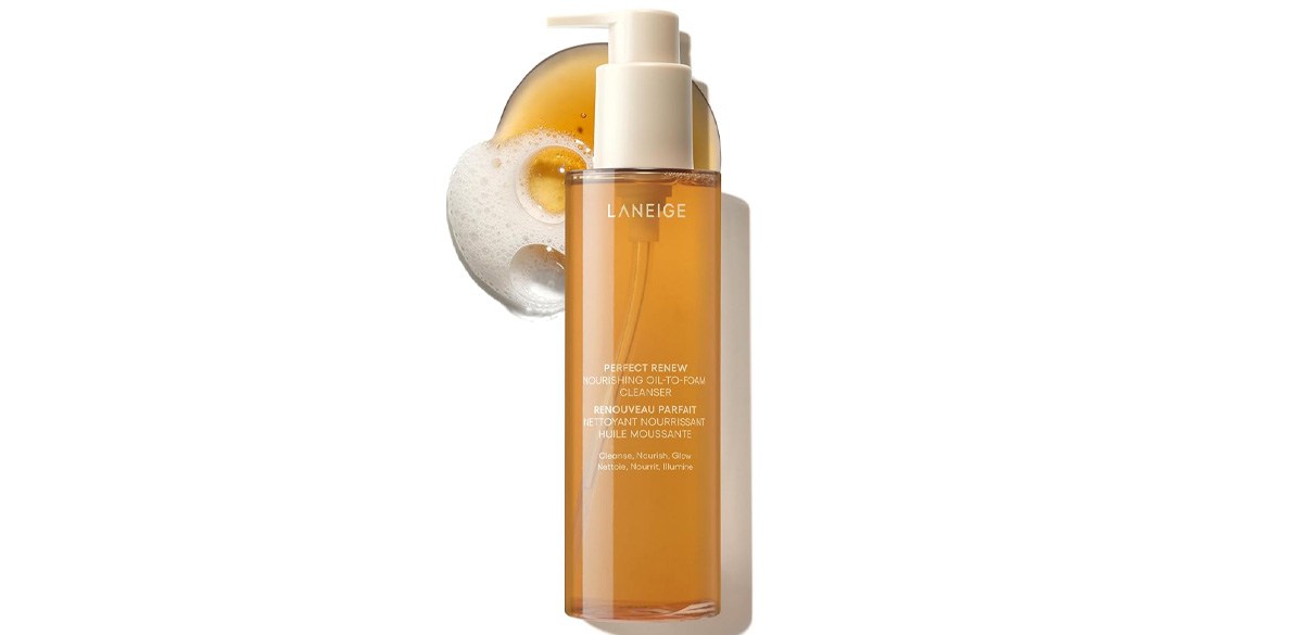 LANEIGE Perfect Renew Nourishing Oil-to-Foam Cleanser
