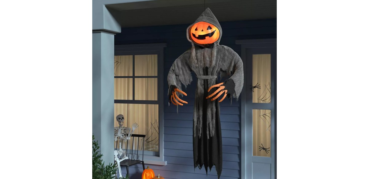 Lewis &amp; Friend 65 inch Little Lewis Pumpkin Halloween Decorative Prop - Hyde &amp; EEK! Boutique