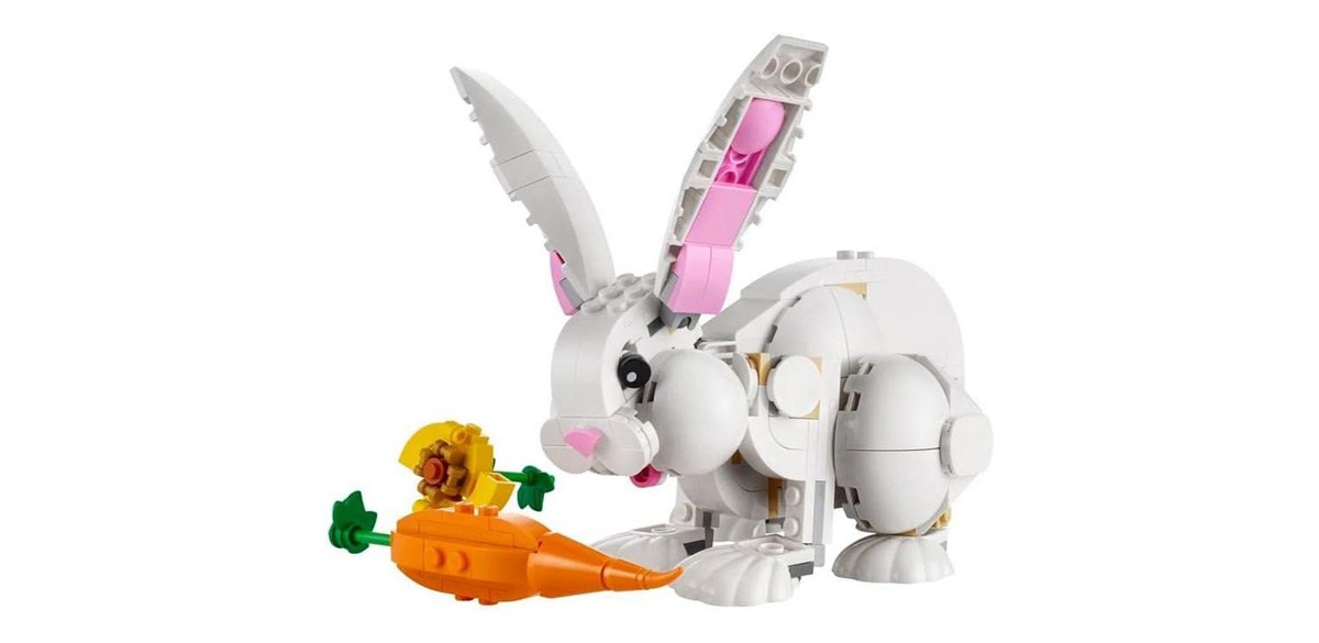 LEGO Creator 3 in 1 White Rabbit Animal Toy