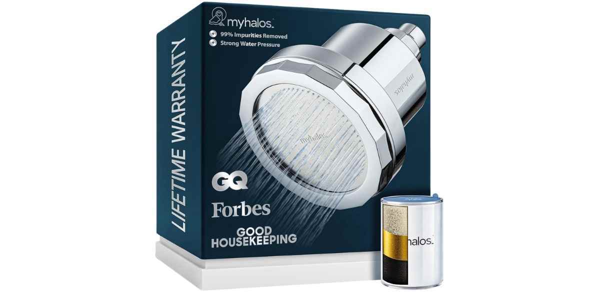 MyHalos® Filtered Shower Head